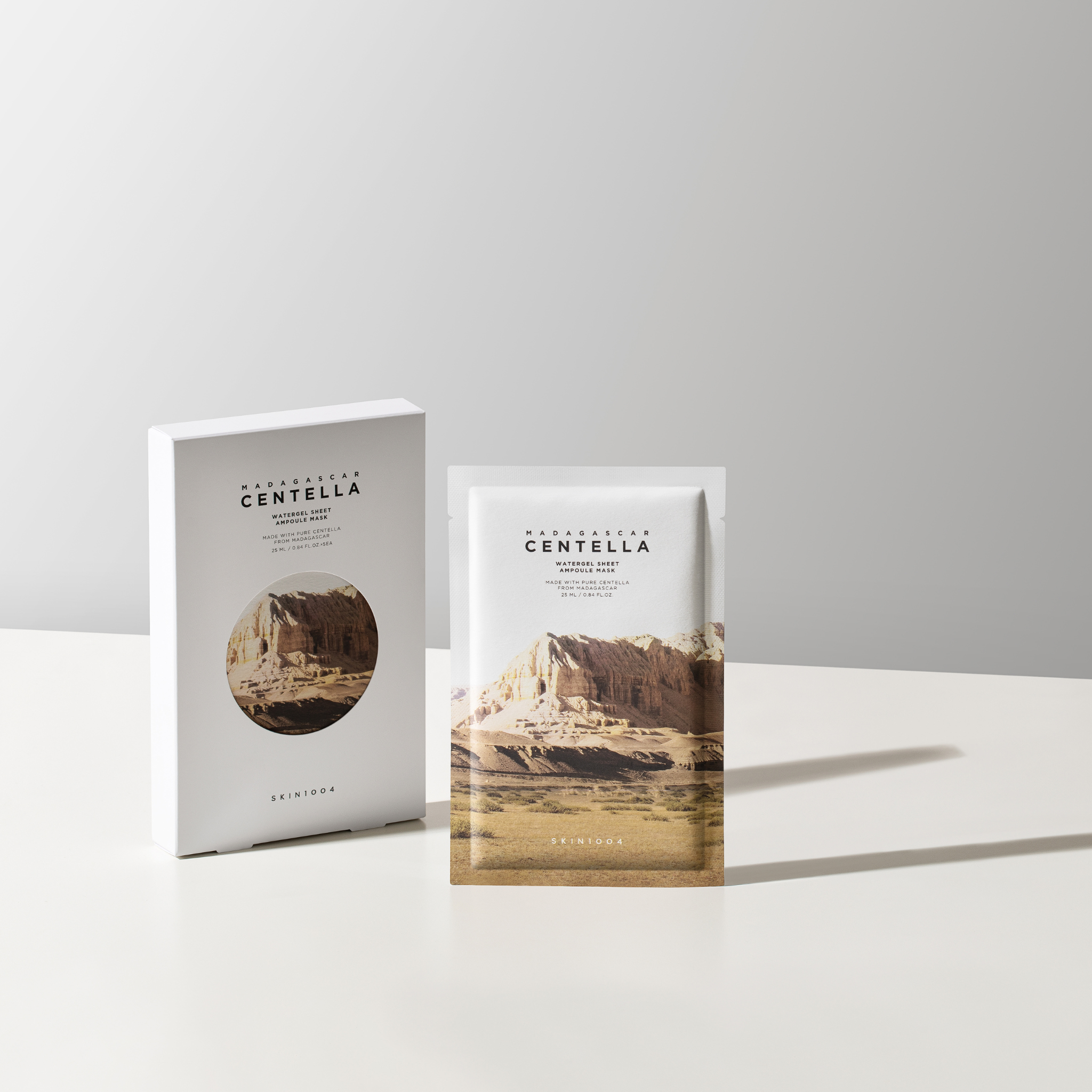 Madagascar Centella Watergel Sheet Ampoule Mask 5 gab. x 25 ml