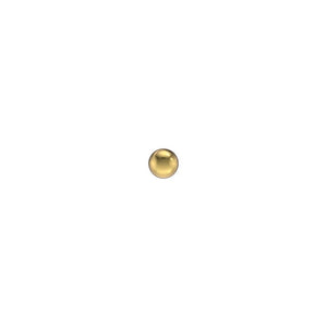 STUDEX auskari 101 - Ball 3mm, Gold Plated