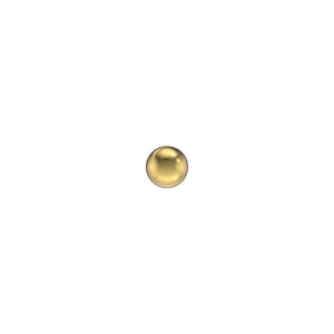 STUDEX auskari 103 - Ball 4mm, Gold Plated