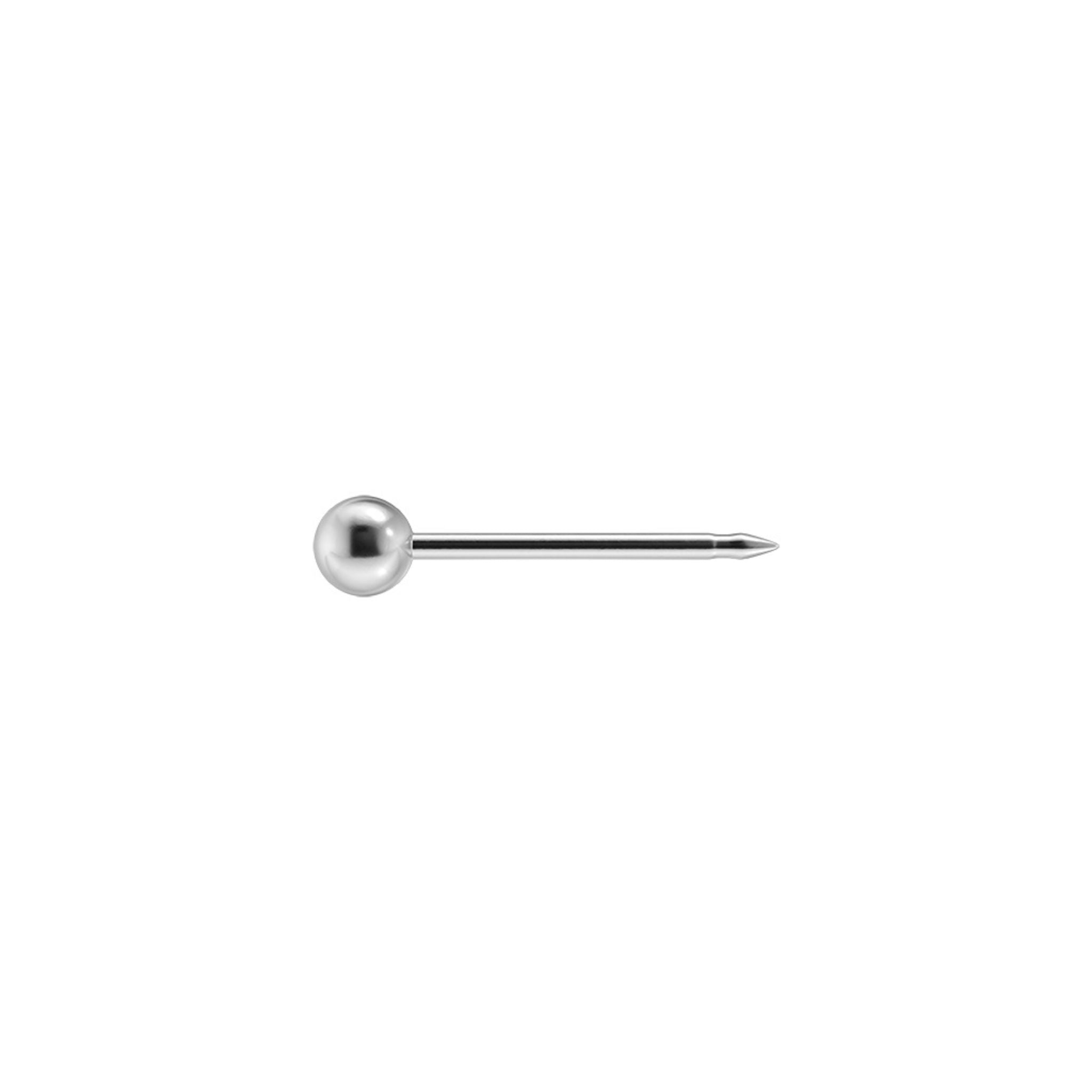 STUDEX auskari 102 ball 3mm surgical stainless steel
