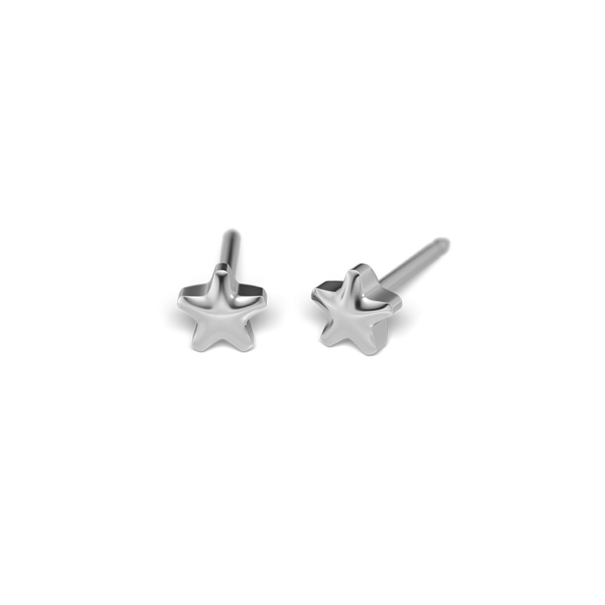 STUDEX 150 - Shape 4mm, Star, Surgical Stainless Steel