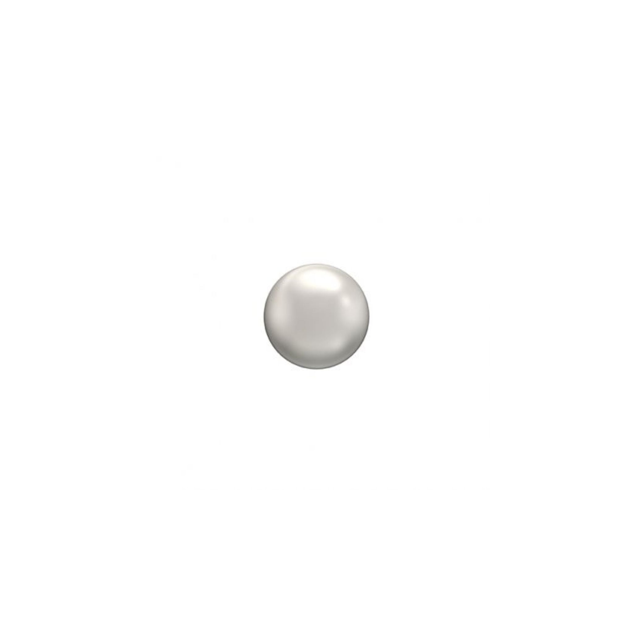 STUDEX auskari 205 - Pearl white 5mm, Gold Plated