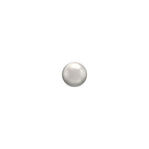 STUDEX auskari 205 - Pearl white 5mm, Gold Plated