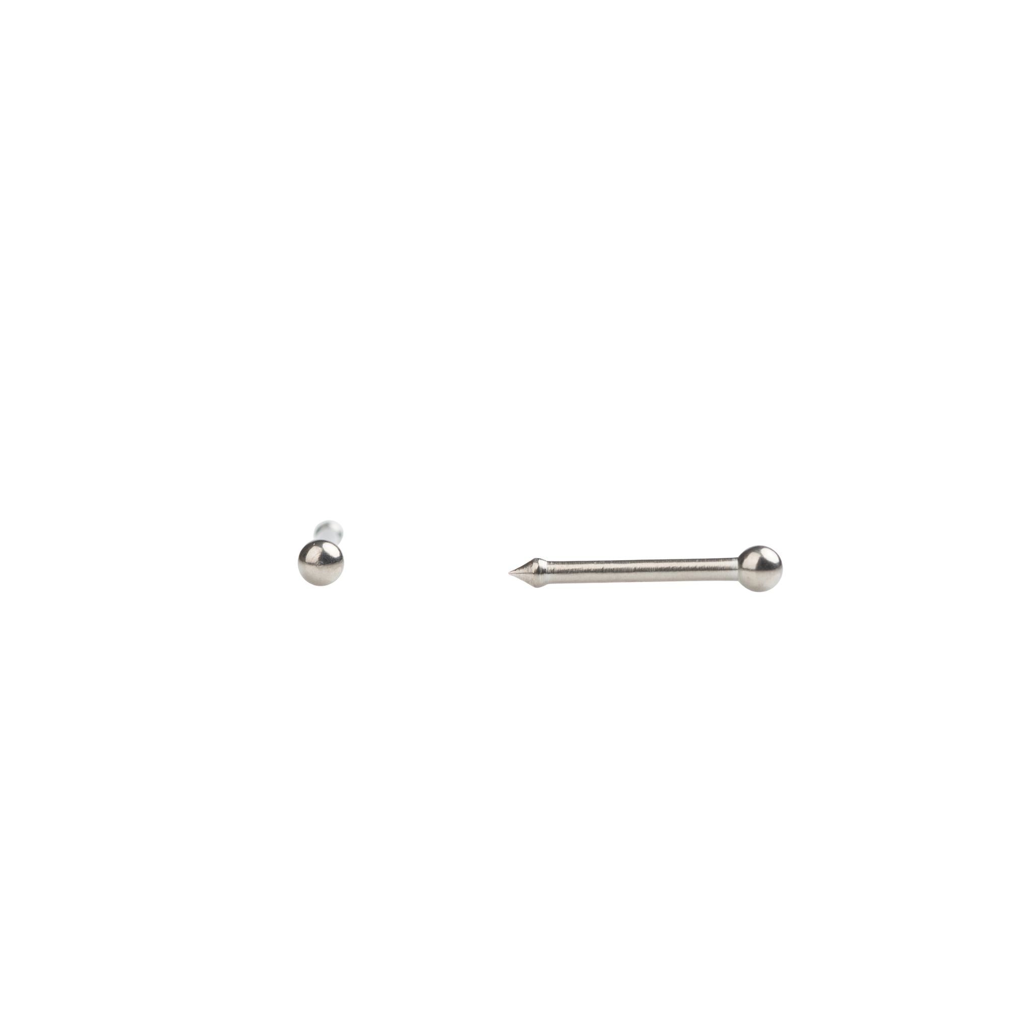 MEDISEPT deguna pīrsings 300WTN Titanium 2mm, kompl. 