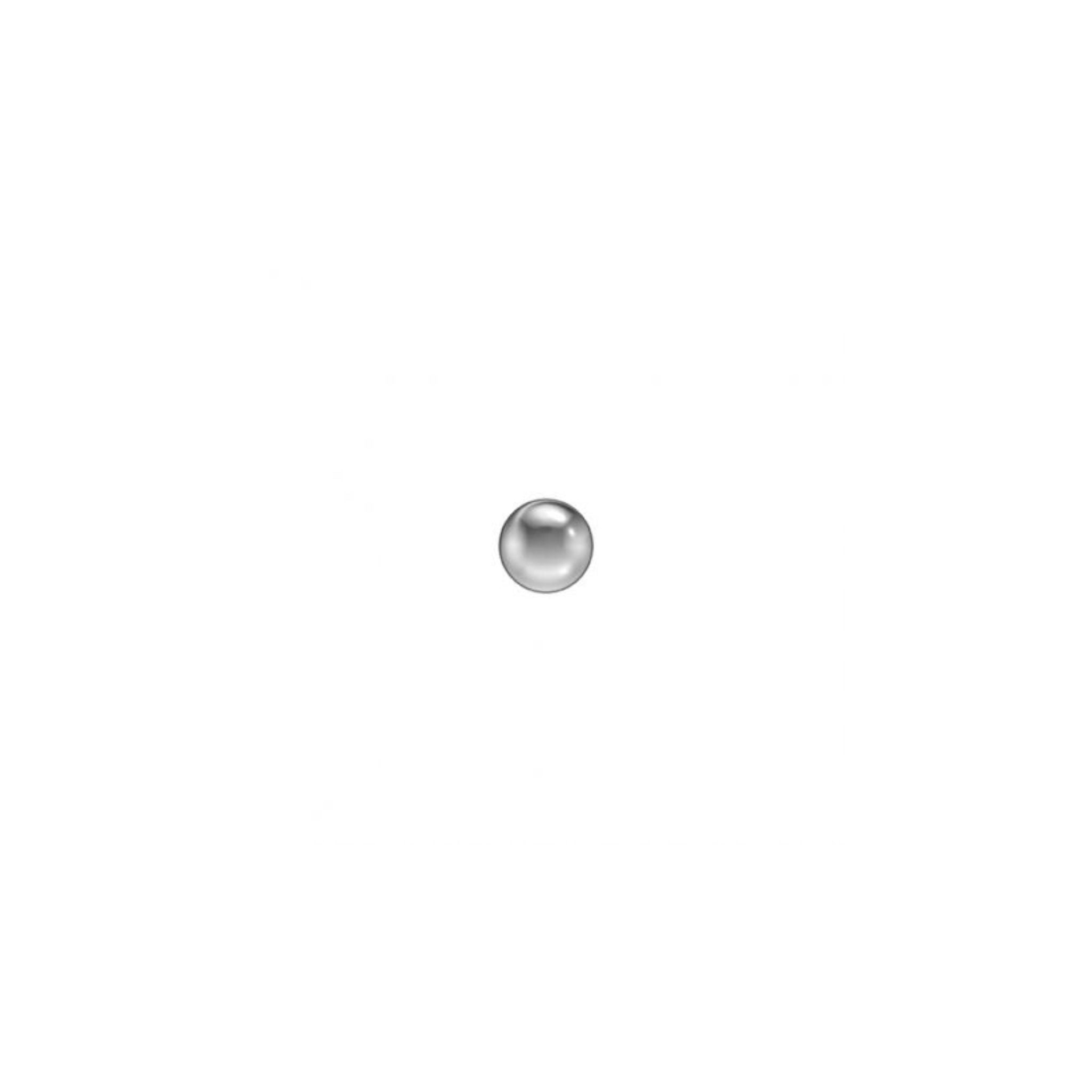 STUDEX auskari 102 ball 3mm surgical stainless steel