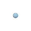 STUDEX auskari 208 - Fireball 4.5mm, Aquamarine, Surgical Stainless Steel